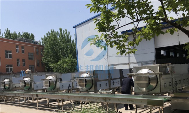 清水核桃仁去皮機 華邦機械