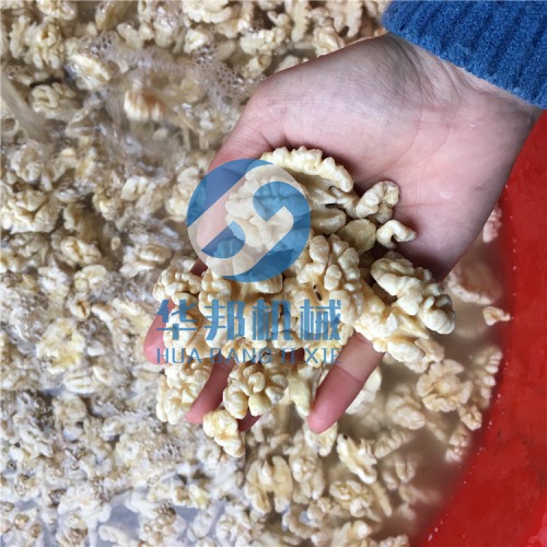 操控性好核桃仁去衣機(jī) 華邦機(jī)械核桃仁脫皮機(jī)