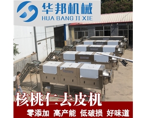 廠家定制核桃仁去皮機 增高效率核桃仁生產(chǎn)設(shè)備