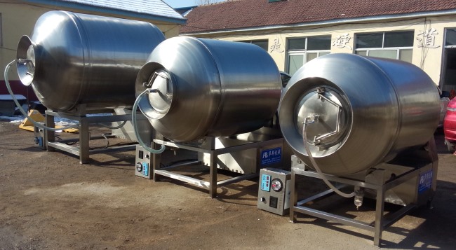 雞肉真空滾揉機gr1000l 全自動真空滾揉機 大型滾揉機 不銹鋼滾揉機